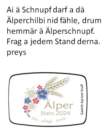 Älperschnupf Älperschnupf